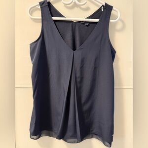 Tommy Hilfiger Navy V-Neck Tank Top